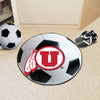 University of Utah Soccer Ball Rug - 27in. Diameter
