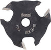 Freud 1/4 in. X 1/4 in. L Carbide Tipped Three Wing Slotting Cutter 1 pk