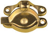 National Hardware Brass Gold Die-Cast Zinc Sash Lock 1 pk