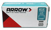 Arrow HT19 3/8 in. W X 1/4 in. L 18 Ga. Flat Crown Staples 5000 pk