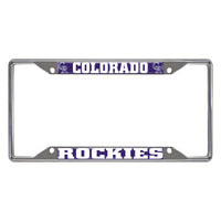MLB - Colorado Rockies Metal License Plate Frame
