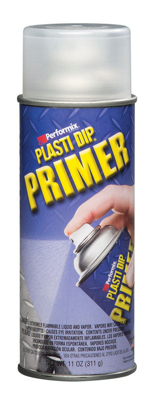 Plasti Dip Primer Flat/Matte Clear Multi-Purpose Rubber Coating 11 oz oz