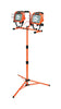 Designers Edge Halogen Die Cast Aluminum Work Light 1000W with Stand for Indoor/Outdoor