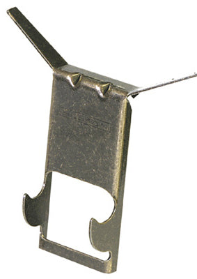 Hillman AnchorWire Brass-Plated Gold Brick Picture Hanger 1 lb. 2 pk (Pack of 10)