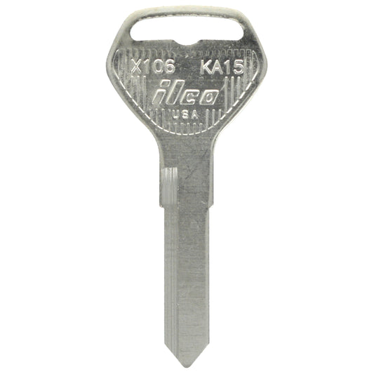 Hillman KeyKrafter Automotive Key Blank 2054 KA15 Double  For Kawasaki (Pack of 4).