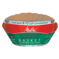 Melitta 8-12 cups Brown Basket Coffee Filter 100 pk