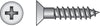Hillman No. 12 x 1-1/2 in. L Phillips Zinc-Plated Wood Screws 50 pk (Pack of 5)