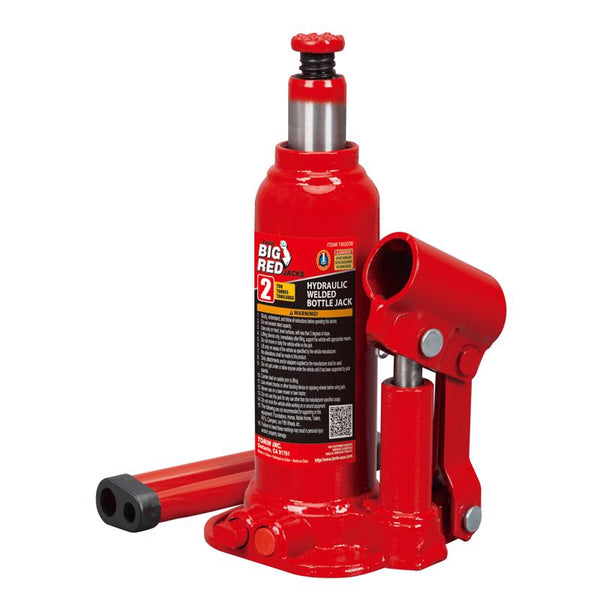 Gato hidráulico de botella automotriz Torin Big Red de 4000 lb - Caja abierta