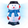 Shawshank LEDz Magic Seasons Snowman Flicker Flame Tabletop Lantern 1 pk (Pack of 12)