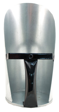 Farm-Tuff Galvanized Feed Scoop 2 qt – Heavy Duty Metal Scoop with Large Easy Grip Handle