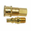 Mr. Heater 1/4 in. D X 1/4 in. D Brass FPT x MPT Quick Connect Adapter - Deal of The Week