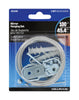 Hillman AnchorWire 100 lbs. Capacity Silver Extra Heavy Mirror Holder Kit 4-13/16 L in. (Pack of 5)
