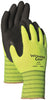 Bellingham Women's Palm-dipped Grip Gloves Yellow/Black XL 1 pair