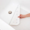 Duck Softex White Polypropylene Latex-Free Rectangle Bath Mat 17 L x 36 W in.