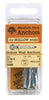 Hillman 3/16 in. Dia. x 2 1/4 in. L Metal Round Head Hollow Wall Anchors (12 Anchors) (Pack of 6)