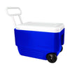 Igloo Wheelie Cool Blue Plastic 38 qt. Capacity Cooler 15.74 H x 12.88 W x 22.75 D in.