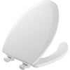 Mayfair by Bemis Elongated White Enameled Wood Toilet Seat - Deal of The Week