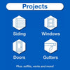 GE Silicone 2 Brown Silicone 2 Window and Door Silicone 10.1 oz. (Pack of 12)