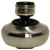 Danco Dual Thread 15/16 in.- 27M x 55/64 in.-27F Brushed Nickel Swivel Sprayrator