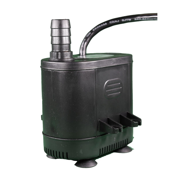 Bomba de enfriador evaporativo de plástico negro Hessaire de 6.5" de alto x 4.5" de ancho - Oferta de la semana