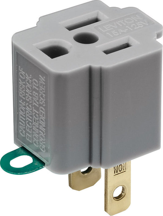 Outlet Adapter Gray 15A (Pack Of 30)