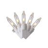 Celebrations Classic LED T5 Warm White 100 ct String Christmas Lights 24.75 ft. (Pack of 12)