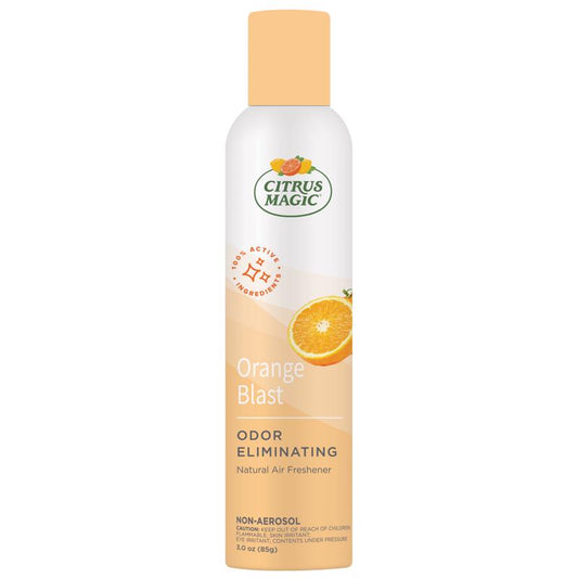 Citrus Magic Fresh Orange Scent Air Freshener Spray 3 oz. Aerosol (Pack of 6)