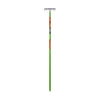 Ames 50.5 in. 7 Tine Steel Level Rake Wood Handle