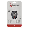 KeyStart Self Programmable Remote Automotive Replacement Key GM002 Double For GM