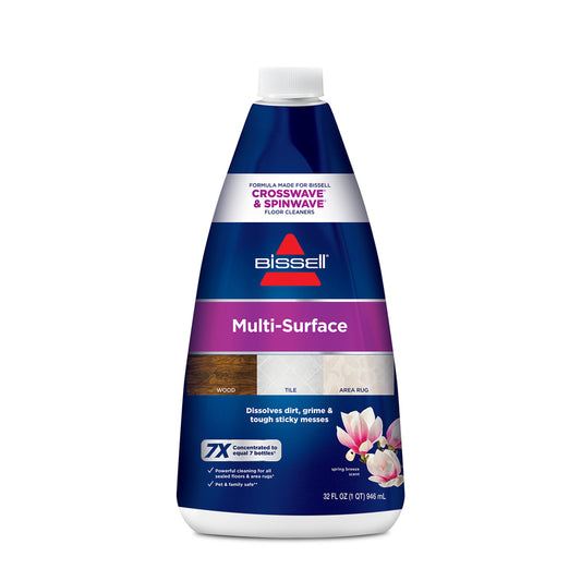 Bissell Spring Breeze Scent Multi-Surface Floor Cleaner Liquid 32 oz (Pack of 4).