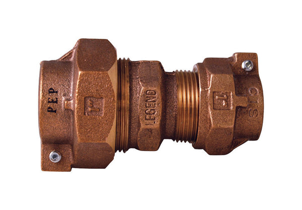 Leyenda 3/4 pulg. CTS X 3/4 pulg. D IPS PACK JOINT Unión de bronce