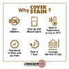 Zinsser Cover Stain White Oil-Based Alkyd Primer and Sealer 1 qt (Pack of 4)