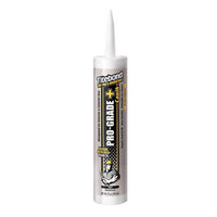 Titebond Pro-Grade Plus White Siliconized Acrylic Multipurpose Caulk 10.1 oz -Pack of 12