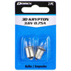 Dorcy 3D Krypton 3.6 volts Flashlight Bulb Bayonet Base 3D