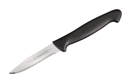 Tramontina Stainless Steel Dishwasher Safe Stamped Pattern Paring Knife 3 L in. Blade