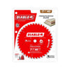 Diablo 7-1/4 in. Dia. x 5/8 in. Carbide Tip Titanium Finishing Saw Blade 40 teeth 1 pc. (Pack of 10)