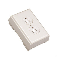 Legrand Rectangle Plastic 1 gang Outlet Kit Ivory - Deal of The Week
