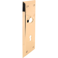 Prime-Line Bright Brass Door Escutcheon Plates Left Handed - Deal of The Week