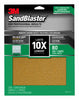 3M Sandblaster 11 in. L X 9 in. W 80 Grit Ceramic Sandpaper 4 pk