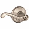 Schlage Flair Satin Nickel Privacy Lockset 1-3/4 in. - Open Box