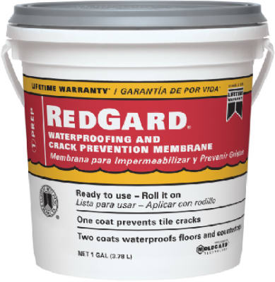 Custom Building Products RedGard Ready to Use Pink Waterproofing and Crack Prevention 1 gal