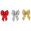 Holiday Trims Assorted 7 Loop Christmas Indoor Christmas Decor 8.5 in. (Pack of 12)