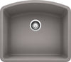 Diamond Single Bowl  - Metallic Gray