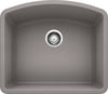 Diamond Single Bowl  - Metallic Gray