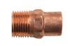 Mueller Streamline 3/8 In. Copper  X 3/8 In. Dia. Mip Copper Pipe Adapter
