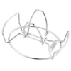 Weber Steel Poultry Roaster, 9.3" x 6.2", Vertical Chicken Rack for Juicy  Crispy Results  Beer Can Style Cooking