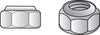 Hillman 3/4 in. Zinc-Plated Steel USS Nylon Lock Nut 20 pk