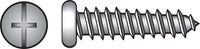 Hillman No. 10 X 1 in. L Phillips/Slotted Pan Head Sheet Metal Screws 100 pk
