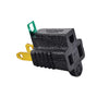 Projex Grounded 1 outlets 3 To 2 Adapter 1 pk (Pack of 25)