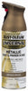 Rust-Oleum Universal Metallic Antique Brass Spray Paint 11 oz. (Pack of 6)